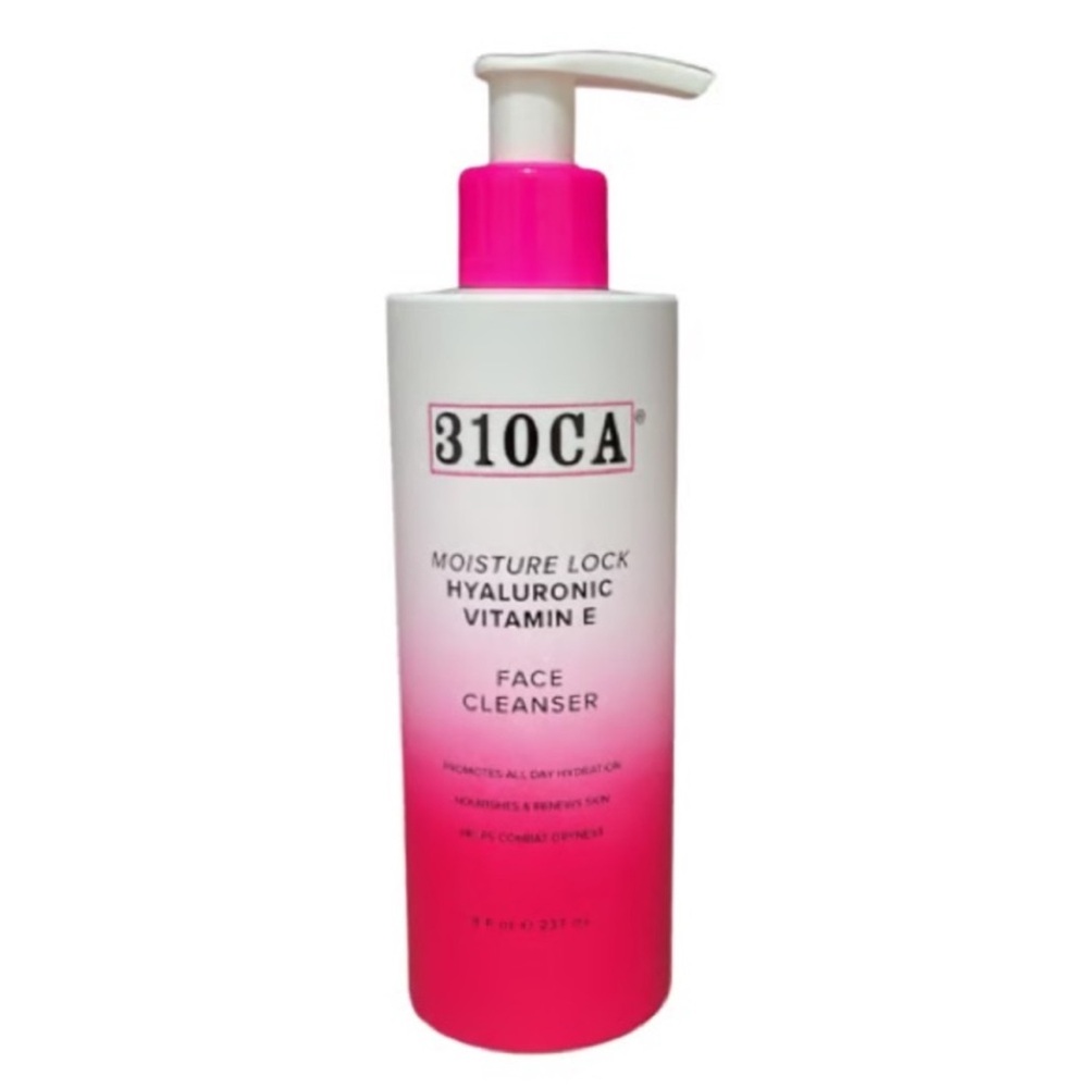 310CA Moisture Lock Hyaluronic + Vitamin E Face Cleanser